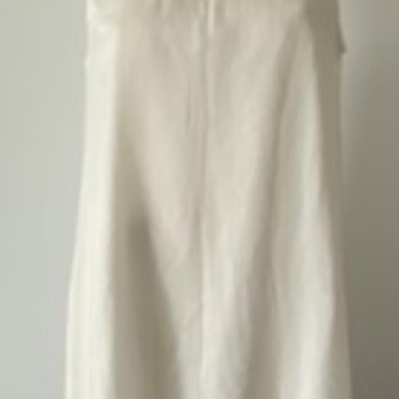 White NWT Sleeveless Summer Dress - Picture 7 of 7